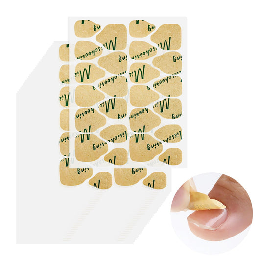 TENOC press-on nails sticky tabs packaging for durable all-day wear