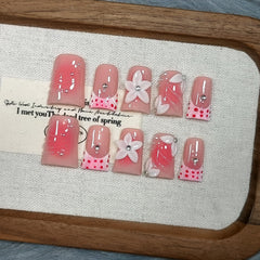 TENPAL 3D polka dot florals add textured detail to any look