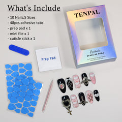 TENPAL nails ideal for concerts, parties, and daily glam