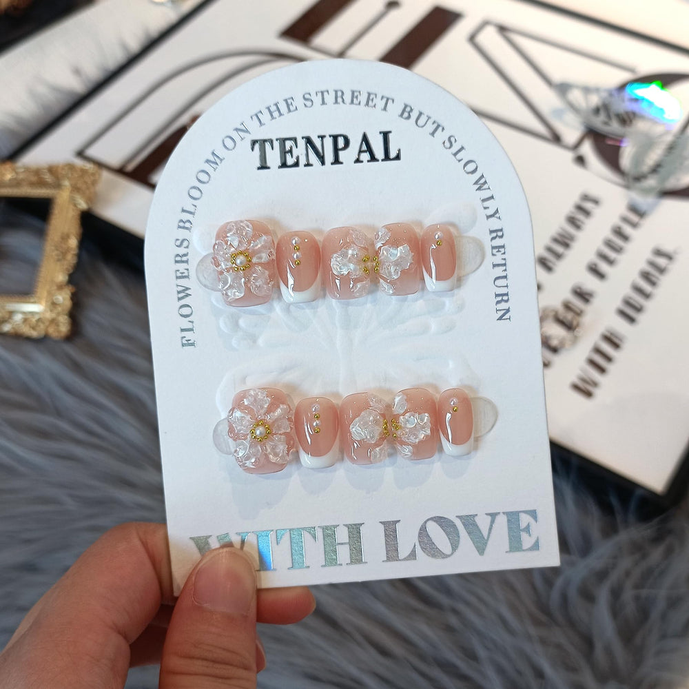 TENPAL cuticle stick for precise prep and cleanup.