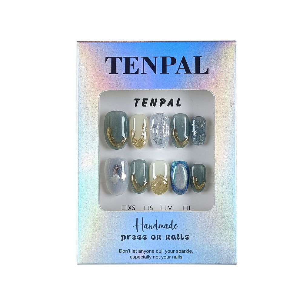 TENPAL double-sided nail file helps perfect fit and finish
