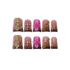 TENPAL nails showcase icy glossy French tips for chic daily look