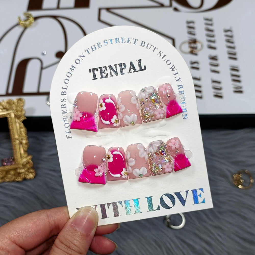 TENPAL jelly nail adhesive for secure application