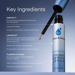 Terez & Honor eyebrow serum bottle front signaling healthier brows