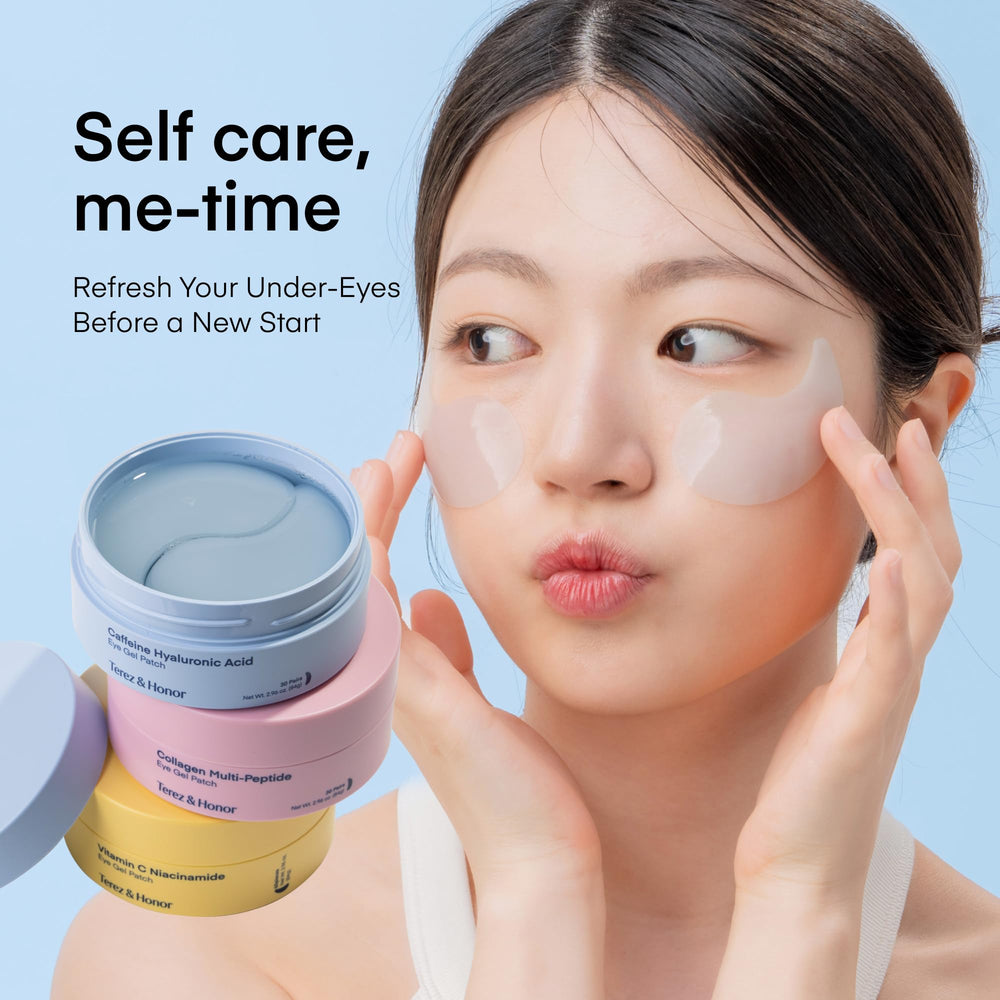 TEREZ & HONOR Radiant Trio featuring caffeine for a bright-eyed look.