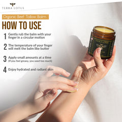 Unscented Terra Lotus balm suitable for sensitive skin and nose