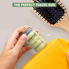 Terra Pure compact bottle design showing space-saving storage