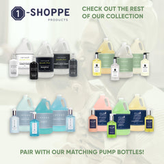 Terra Pure earth-conscious packaging communicates sustainable hospitality amenities.