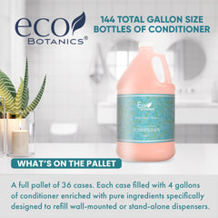 The Terra Pure Eco Botanics conditioner gallon jug enables easy refills in busy properties.