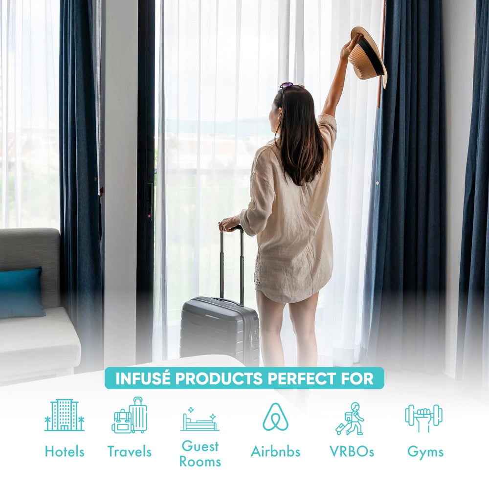 Terra Pure Infuse packaging highlighting earth-conscious, paraben-free formula