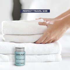 Terra Pure paraben-free, earth-conscious packaging