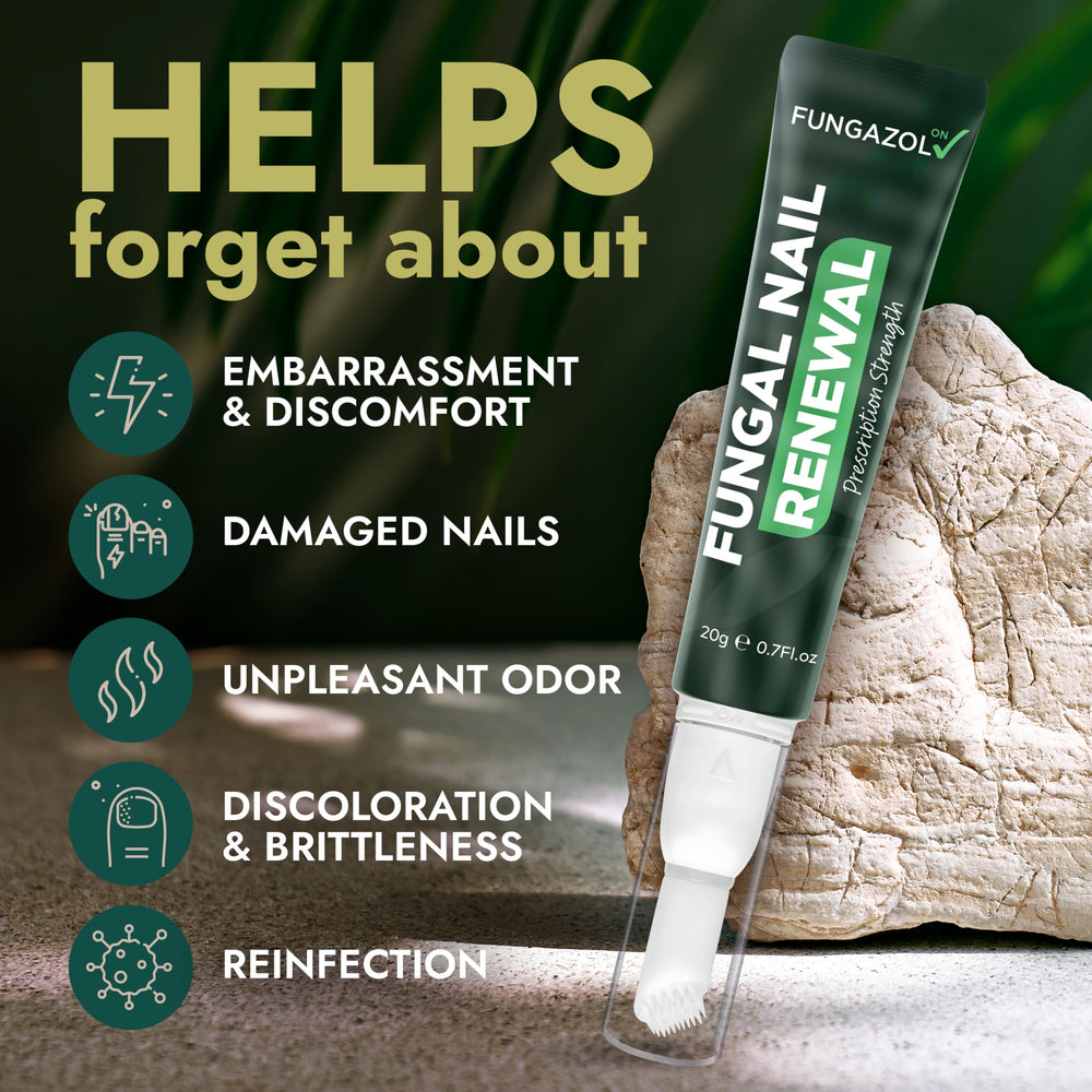 Terramed Just Think Comfort anti-fungal foot cream with dispensing tip for targeted use