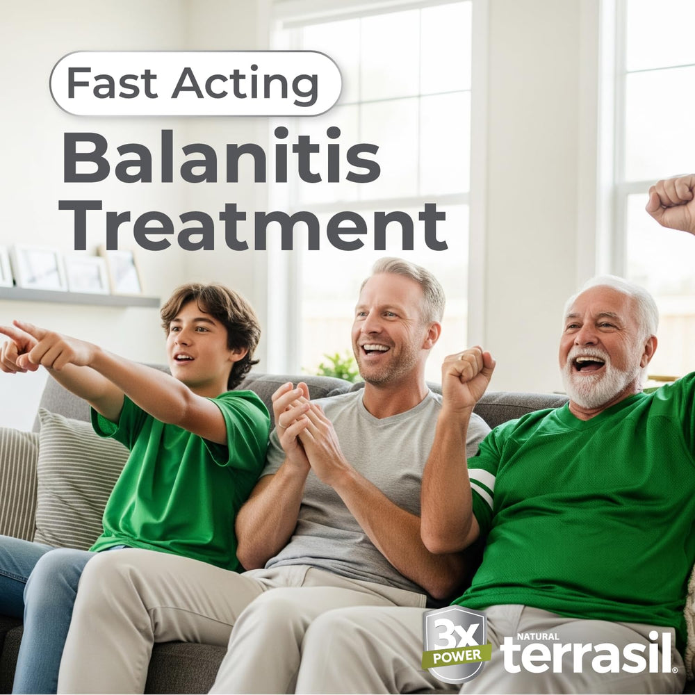 Terrasil Balanitis Soap bar focused on foreskin care and daily use.