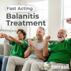 Terrasil Balanitis Soap bar focused on foreskin care and daily use.