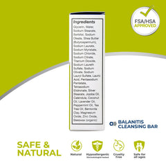 Terrasil Balanitis Soap sensory-relief demonstrates comfortable use.