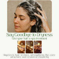 TerreVera Avocado Shampoo ingredients avocado visible for deep nourishment.