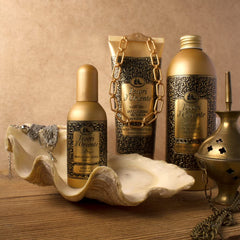 Creamy texture close-up shows rich lather and velvety feel.