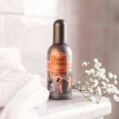 Tesori d'Oriente lotus close-up highlighting rich fragrance for calm moments.