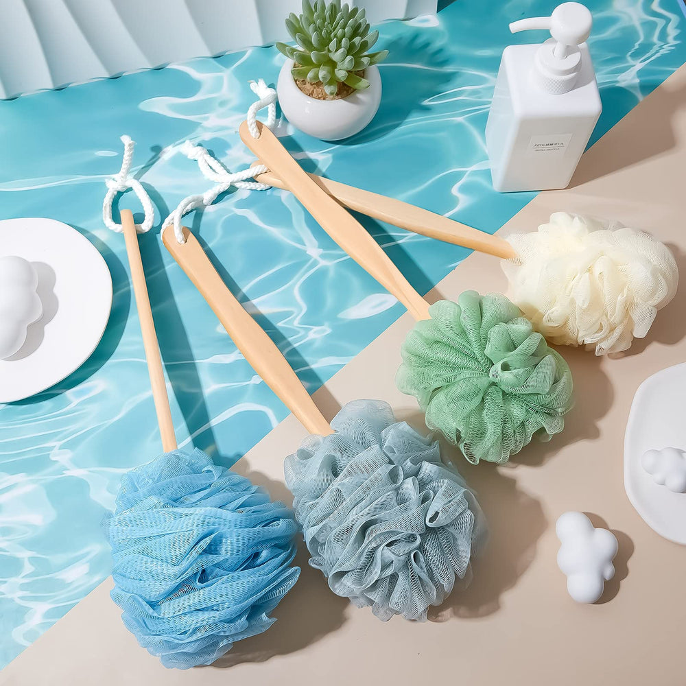 Tessco for you exfoliating luffa shower brush for smoother skin