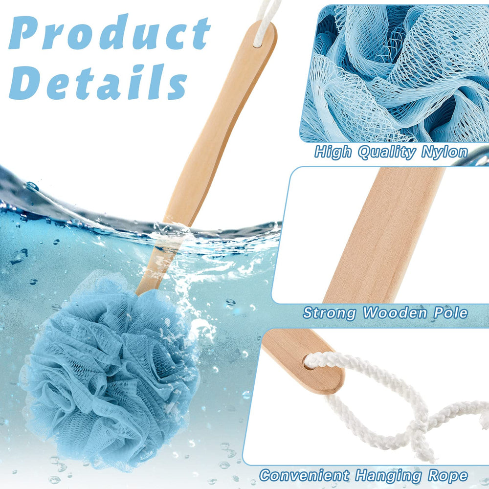 Tessco for you PE mesh bath ball creates rich foam