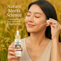 Tetea Peel Shot Glow black rice ampoule bottle for refined pores
