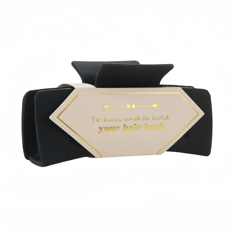 Tethzeng bridesmaid claws 4-1inch black for sleek styling.