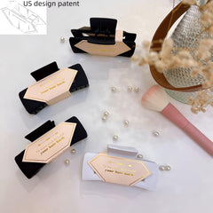 Tethzeng hair claws clips 4.1 inch for quick, stylish updos