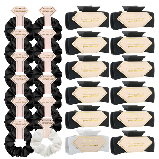 Tethzeng bridesmaid scrunchies pack in 4.1 inch for secure, comfortable hairstyles
