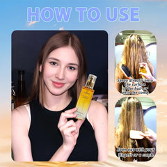 Tgideas Hair Oil Spray lightweight nourishment for softer, shinier hair