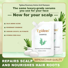 Tgideas Rosemary leaves with bottle highlighting natural botanicals for nourishment