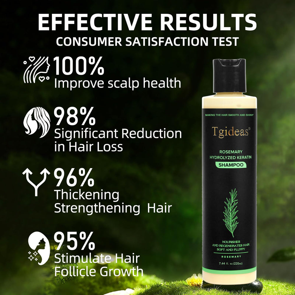 Tgideas rosemary shampoo for daily use on all hair types