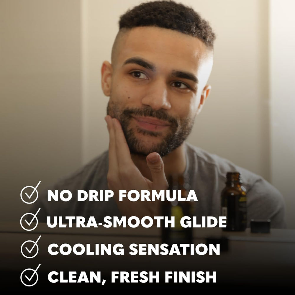 The Beard Club Premium Shaving Gel line-up delivers razor-friendly glide for precise shaping.