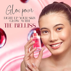 The Belliss 30ml travel bottle ready for daily use.