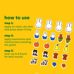 The Crème Shop Miffy printed patch adds playful blemish coverage.