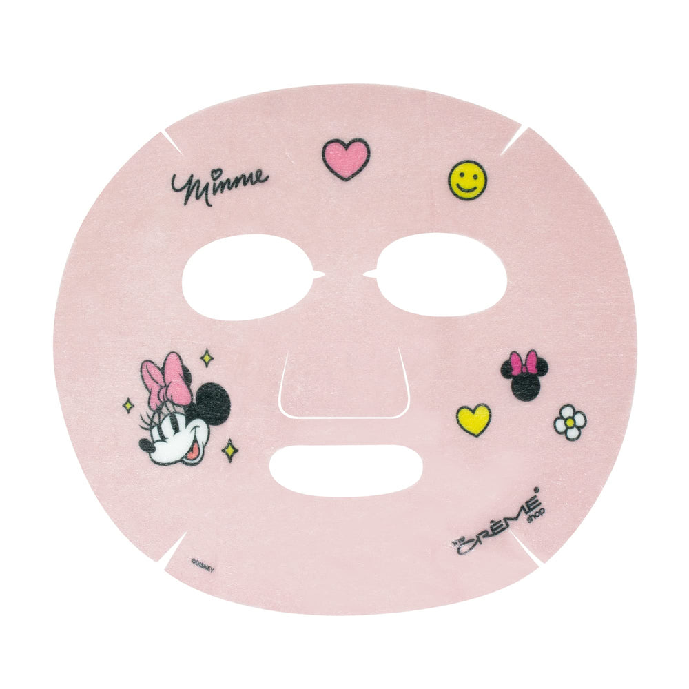 The Crème Shop Minnie’s Magic Glow sheet mask triple-pack—vibrant print for a refreshing routine