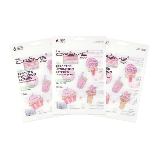 The Crème Shop Targeted Hydration Patches Hello Kitty close-up for refreshed skin