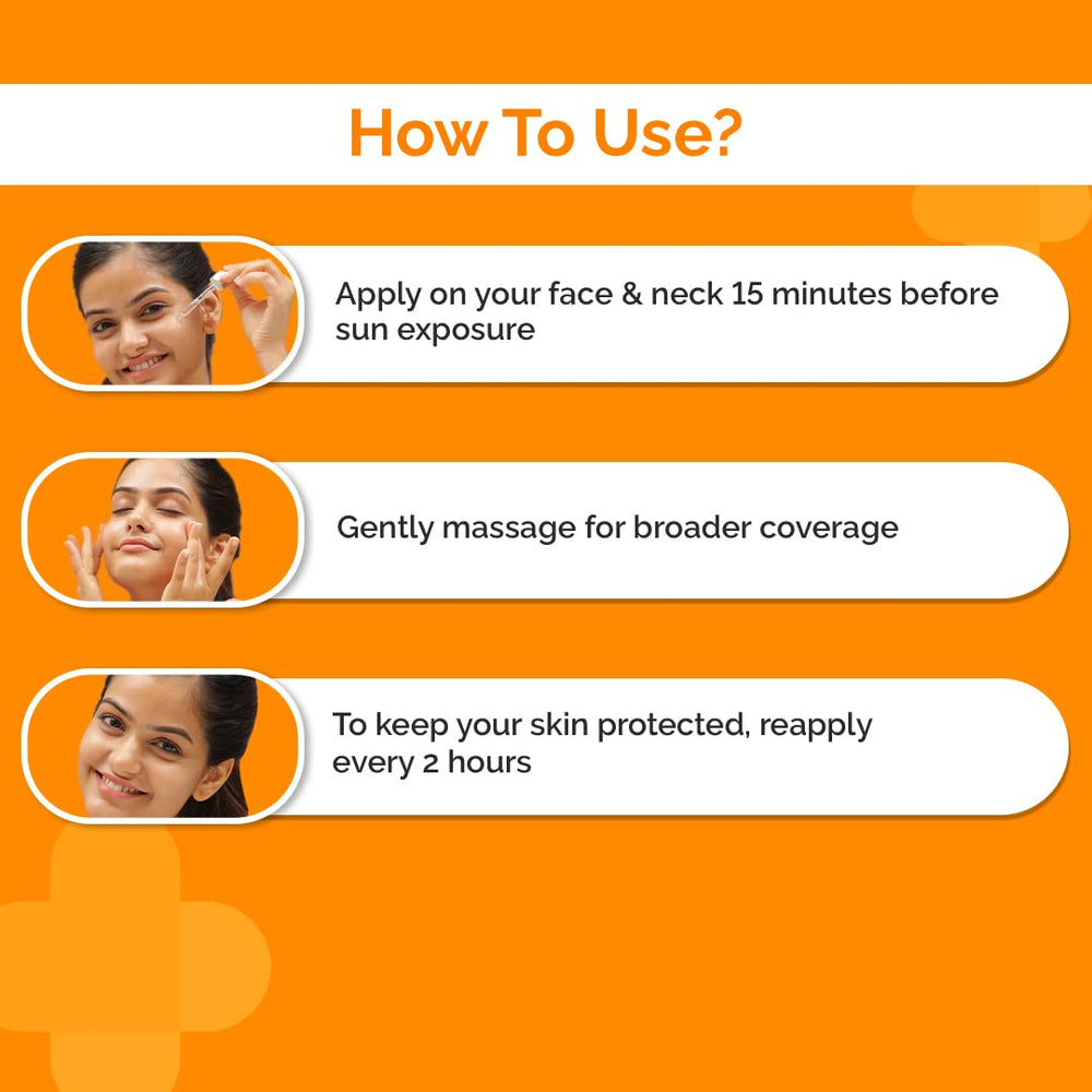 The Derma Co serum absorbs quickly with a non-sticky finish.