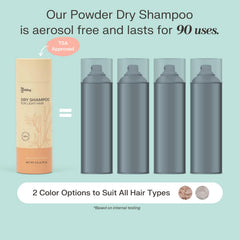 The Earthling Co. dry shampoo light hair non-aerosol formula stays talc-free and clean