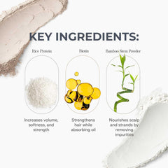 The Earthling Co. dry shampoo light hair texture-boost creates volumized, lighter-feeling strands