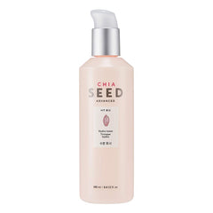The Face Shop Chia Seed Hydro Toner bottle shows a hydrating formula for dry skin.