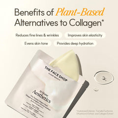 The Face Shop Vita-Toning mask supports overnight use for a moisturized complexion.