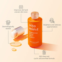 The Face Shop Vitamin C Serum daily routine fits morning skincare.