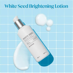 The Face Shop Brightening Lotion pump top for easy, mess-free application.