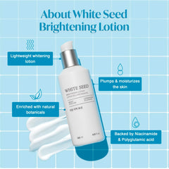The Face Shop silky lotion swirl demonstrates quick absorption.