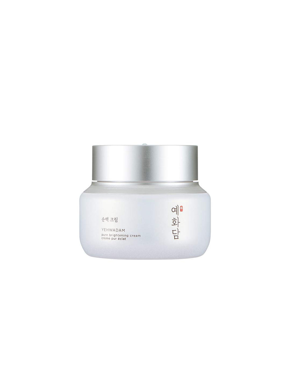 The Face Shop Yehwadam Pure Brightening Cream jar for radiant, even-toned skin.