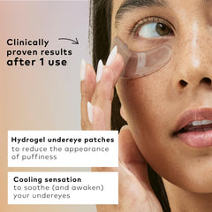 The Good Patch ingredients: caffeine, aloe, gotu kola for calm hydration.