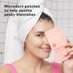 The Good Patch Clear Up being applied to a blemish for focused treatment