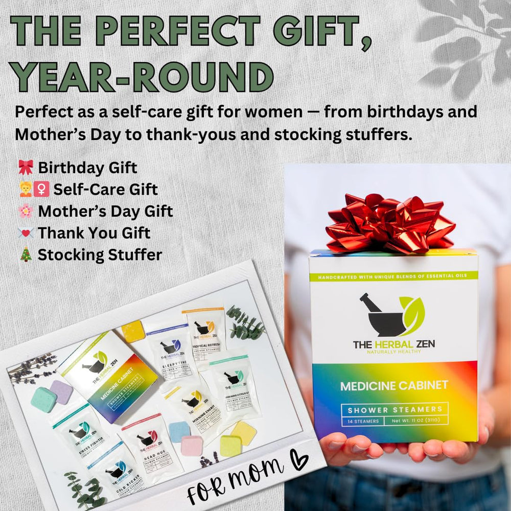 The Herbal Zen gift-ready packaging for a thoughtful self-care present.