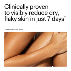 The INKEY List PHA Body Water Cream pump dispensing action suggests convenient daily use.