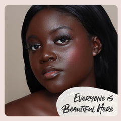 The Lip Bar close-up shows a smooth velvet-matte finish on lips.